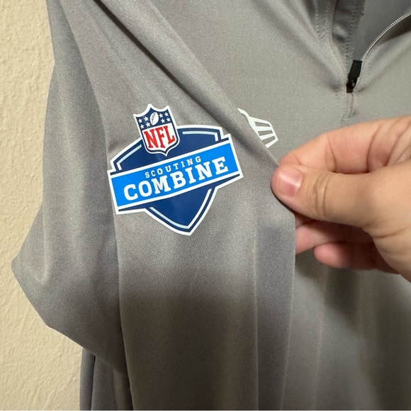 NWT NFL team apparrel New Era NFL draft pullover gray Size Small - Picture 3 of 7